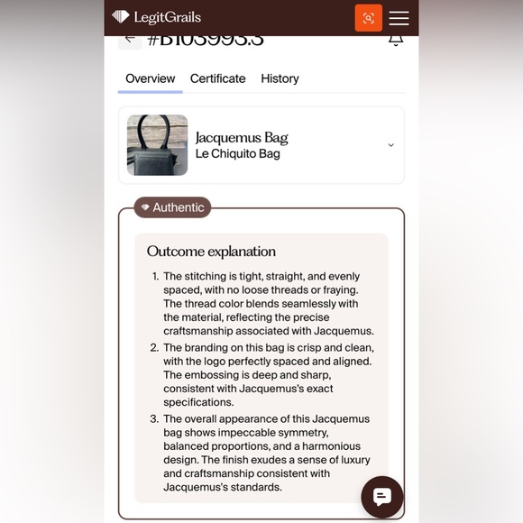 Jacquemus Mini Le Chiquito in Black Leather Authentic with Certificate See Pics - Picture 15 of 16